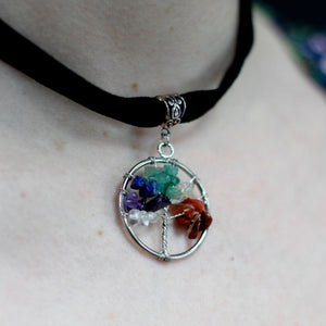 Chakra Tree of Life Necklace - Small - TOLSP