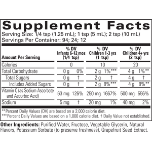 ChildLife Essential Liquid Vitamin C Orange 118.5ml - ChildLife Essential