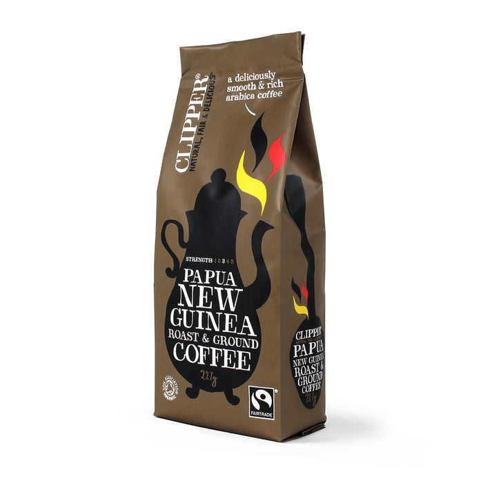 Clipper Papua New Guinea Roast & Ground Coffee 227g