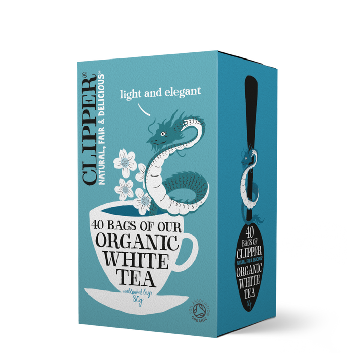 Clipper Organic White Tea 40 Teabags