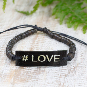 Coco Slogan Bracelets - #Love - COCOSG