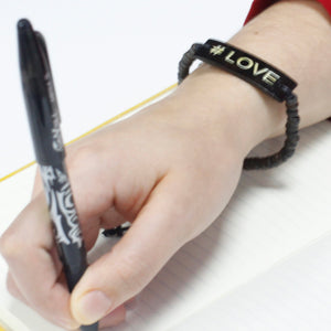 Coco Slogan Bracelets - #Love - COCOSG