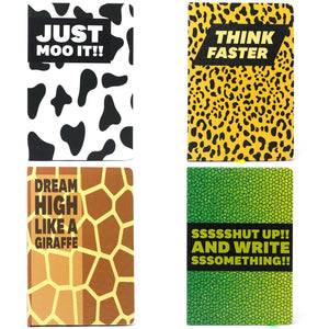 Cool A5 Notebook - Assorted Designs - Animal Encouragement - CNB