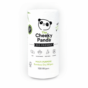 Cheeky Panda  Eco Friendly Multi-Purpose Bamboo Dry Wipes 100's