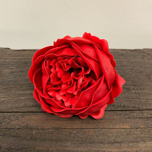 Craft Soap Flower - Ext Large Peony - Red - CSFH