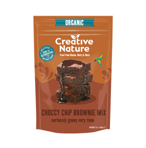 organic chia cacao brownie mix 400g