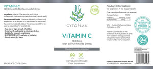 vitamin c 1000mg with bioflavanoids 50mg 60s