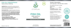 fish oil 1000mg 120s