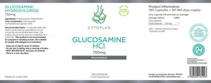 glucosamine hcl 750mg 180s