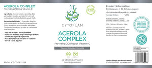 Cytoplan Acerola Complex 60's
