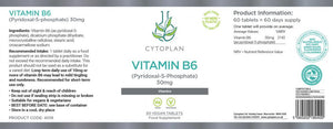 vitamin b6 p5p 60s