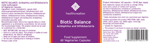 health creation biotic balance 60s