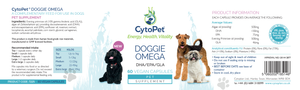 Cytoplan CytoPet Doggie Omega 60's