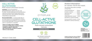 cell active glutathione formerly liposomal glutathione 60s