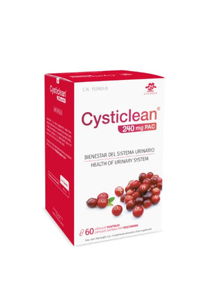cysticlean 240mg pac cranberry extract 60s