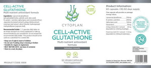 Cytoplan Cell - Active Glutathione (Formerly Liposomal Glutathione) 60's - Cytoplan