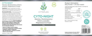 Cytoplan Cyto - Night 80g - Cytoplan