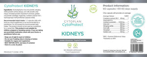 Cytoplan CytoProtect Kidneys 60's - Cytoplan