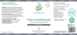 Cytoplan Fos - A - Dophilus 60's - Cytoplan