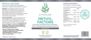 Cytoplan Methyl Factors 60's - Cytoplan