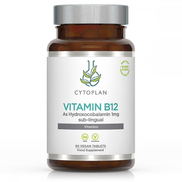 Cytoplan Vitamin B12 As Hydroxycobalamin 1mg Sub-lingual 60's