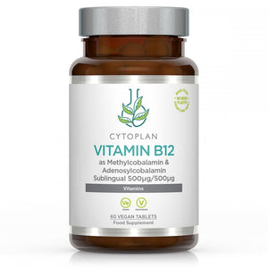 Cytoplan Vitamin B12 as Methylcobalamin & Adenosylcobalamin Sub - lingual 60's - Cytoplan