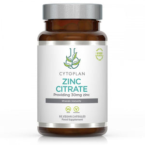 Cytoplan Zinc Citrate 30mg 60's - Cytoplan