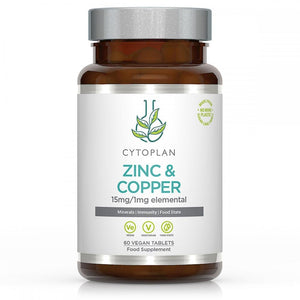 Cytoplan Zinc & Copper 60's - Cytoplan