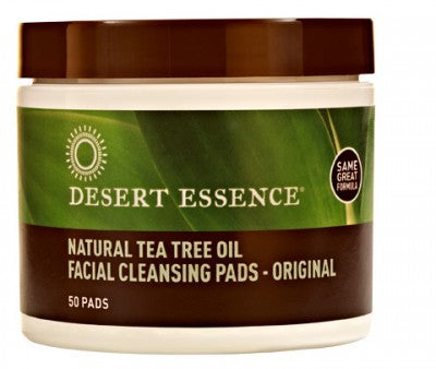 Desert Essence Natural Cleansing Pads/50 30ml