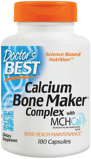 Doctor's Best Calcium Bone Maker Complex with MCHCal - 180 caps - Doctor's Best