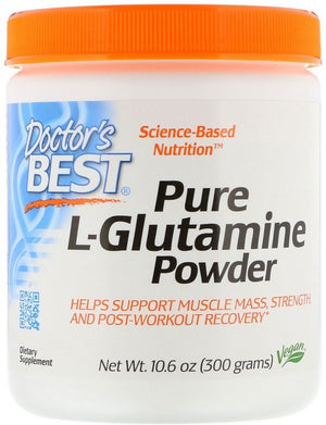 Doctor's Best L - Glutamine Powder - 300 grams - Doctor's Best