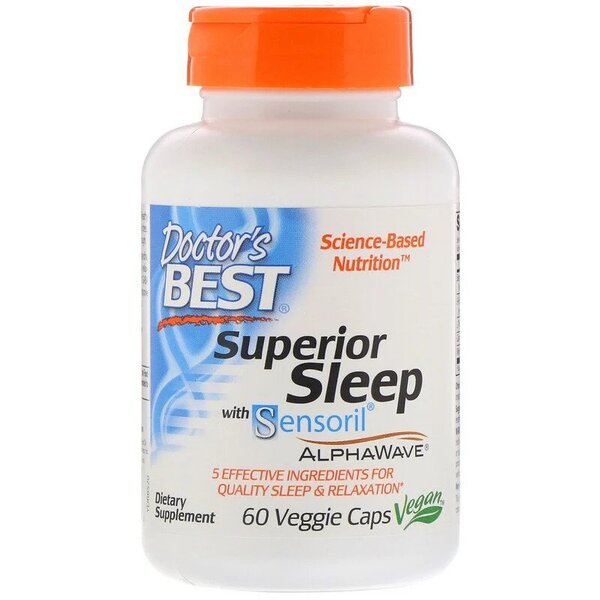 Doctor's Best Superior Sleep - 60 vcaps