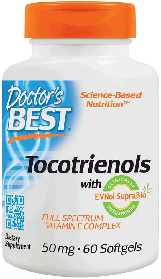 Doctor's Best Tocotrienols, 50mg - 60 softgels