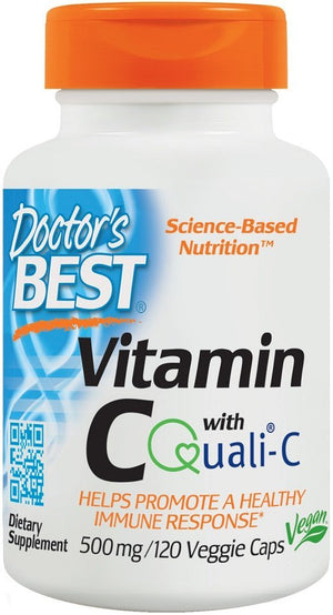 Doctor's Best Vitamin C with Q - C, 500mg - 120 vcaps - Doctor's Best