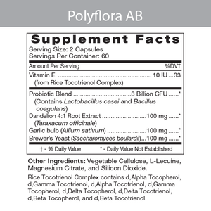 D'Adamo Personalized Nutrition Polyflora Formula for Type AB 120's