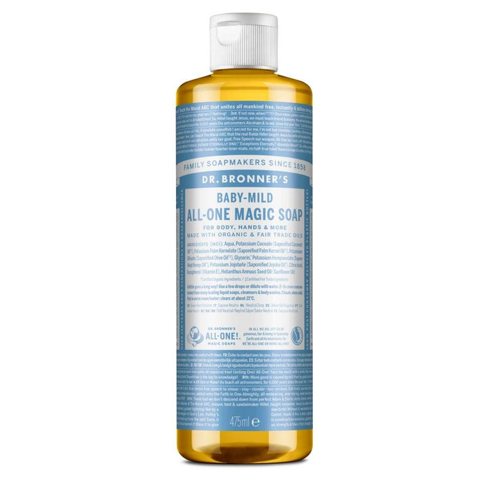 Dr Bronner's Magic Soaps Baby-Mild All-One Magic Soap 475ml