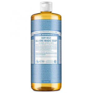 Dr Bronner's Magic Soaps Baby Mild All - One Magic Soap 945ml - Dr Bronner's Magic Soaps