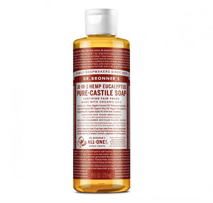 Dr Bronner's Magic Soaps Eucalyptus All - One Magic Soap 237ml - Dr Bronner's Magic Soaps