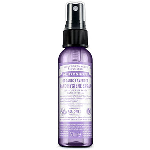 Dr Bronner's Magic Soaps Organic Lavender Hand Hygiene Spray 60ml - Dr Bronner's Magic Soaps