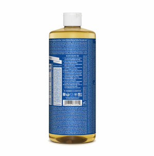 Dr Bronner's Magic Soaps Peppermint All - One Magic Soap 945ml - Dr Bronner's Magic Soaps