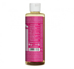 Dr Bronner's Magic Soaps Rose All - One Magic Soap 237ml - Dr Bronner's Magic Soaps