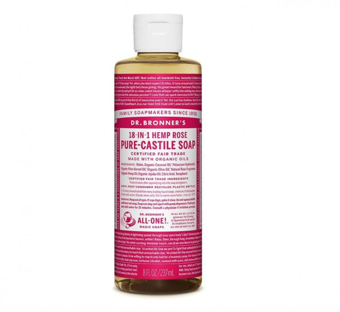 Dr Bronner's Magic Soaps Rose All-One Magic Soap 237ml