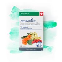 Dr Dunner PhytoVitality Nasturtium, Rosehip and Elderflower with Vitamin C 60's