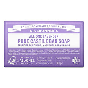 all one hemp lavender pure castile soap 140g