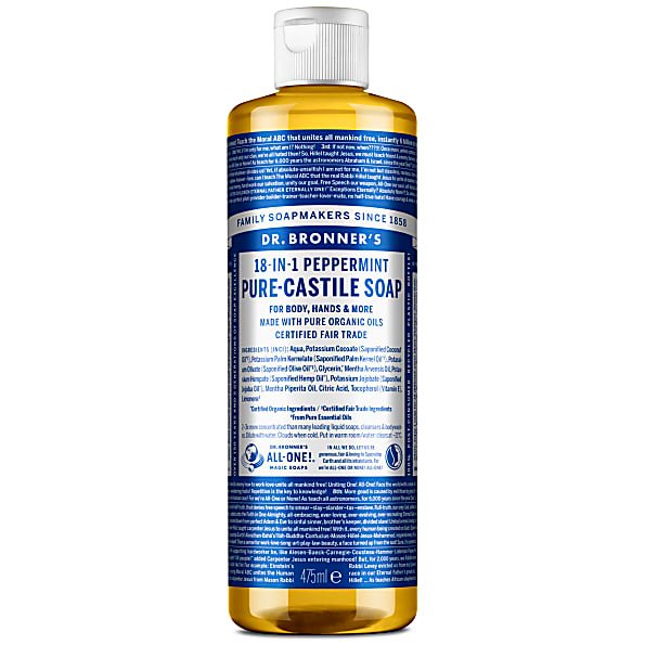 Dr Bronner's Magic Soaps Peppermint All-One Magic Soap 473ml