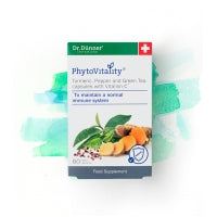 Dr Dunner PhytoVitality Turmeric, Pepper, Green Tea with Vitamin C 60's