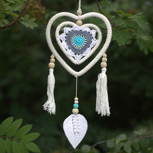 Dream Catcher - Medium Blue Heart in Heart - VDC