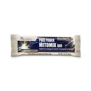 Dr Mercola Pure Power Mitomix Bar Double Chocolate 40g (individual bars)
