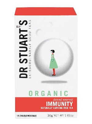 Dr Stuart's  Organic Immunity 15 Enveloped Bags
