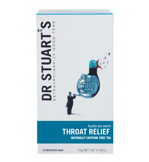 Dr Stuart's  Throat Relief 15 Enveloped Bags